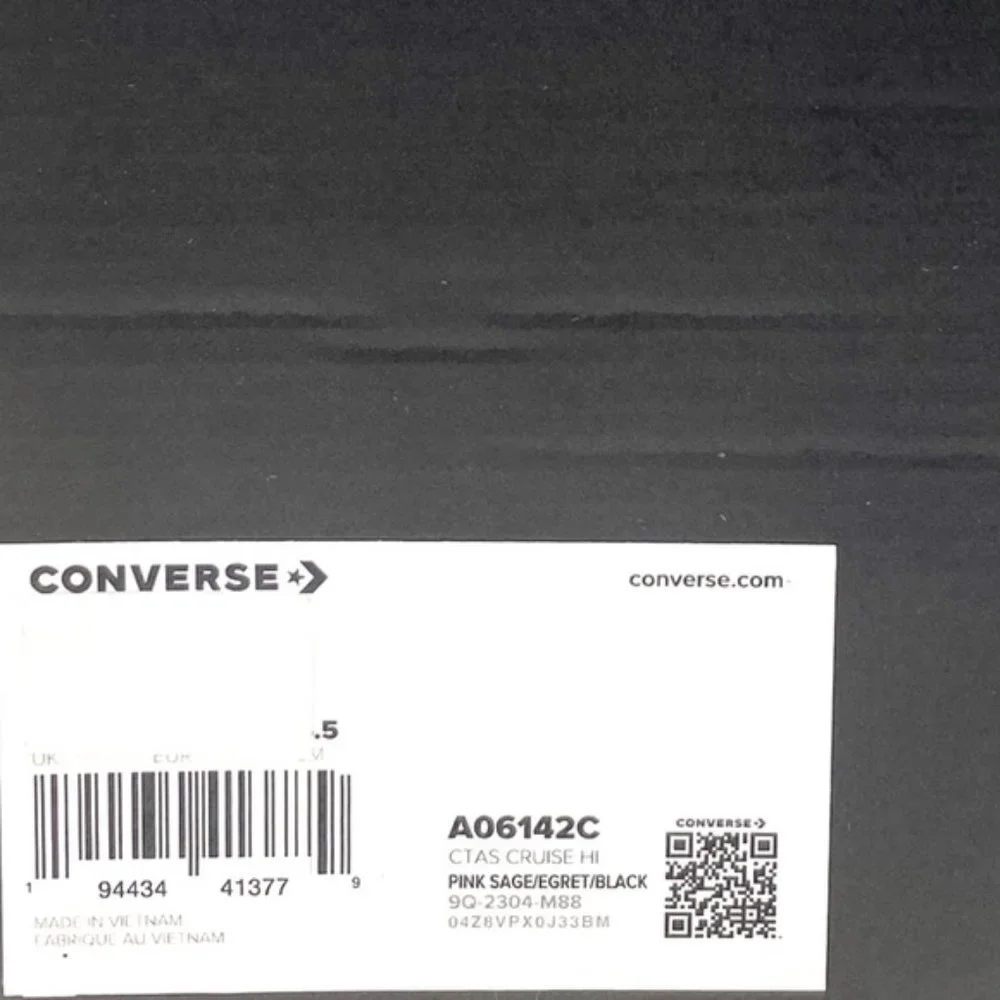 Converse Chuck Taylor Cruise Shoes High Sneakers Canvas Suede Pink Women A06142C - Picture 8 of 9